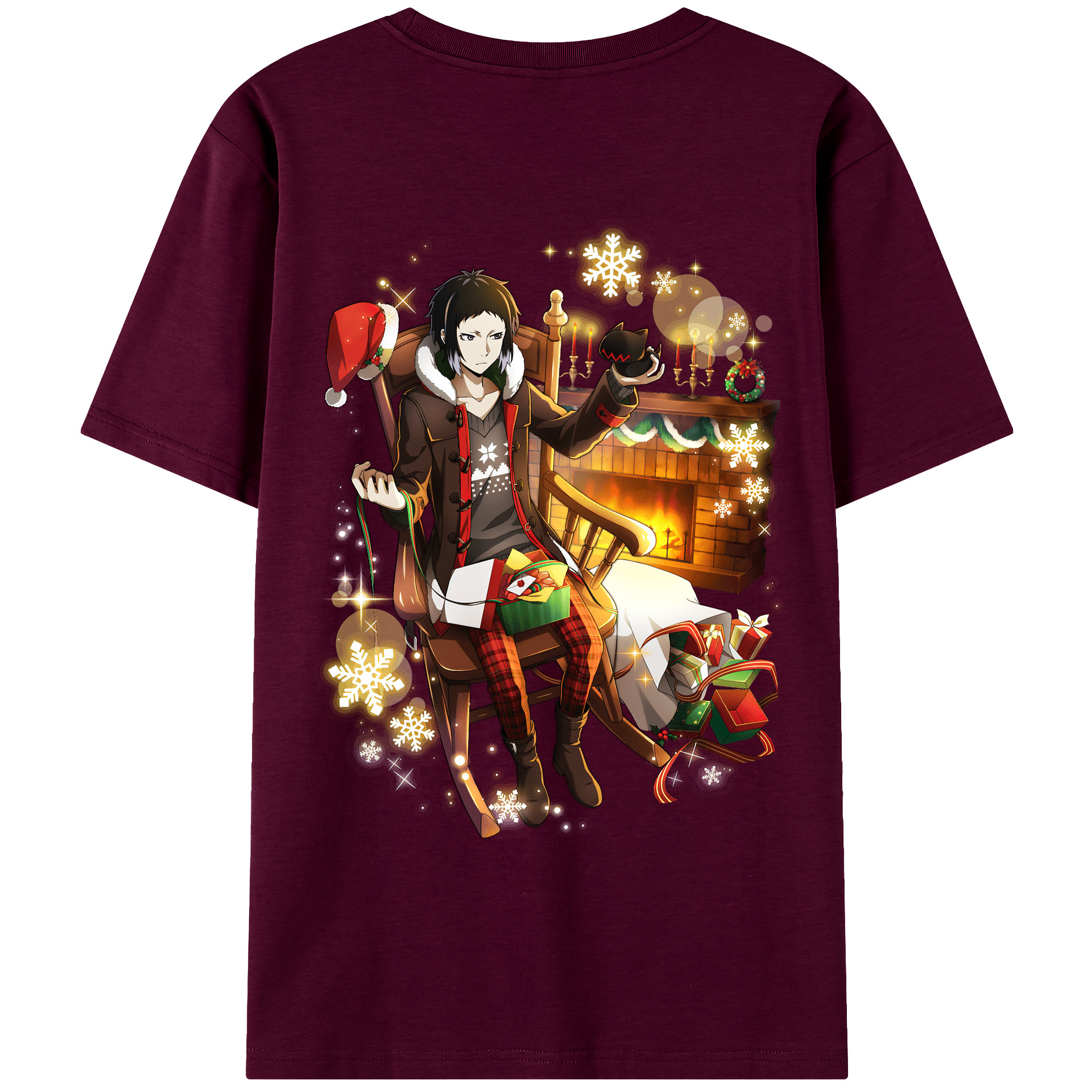 （画像用） 文豪ストレイドッグス Bungo Stray Dogs レディース半袖Tシャツ(バックプリント)